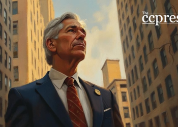 powell financial optimism art
