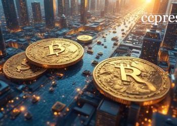 ripple coins futuristic city