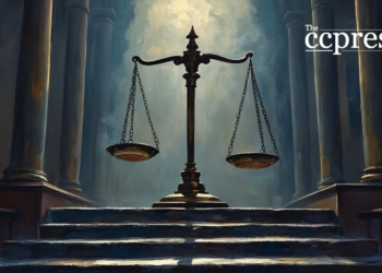 ripple sec courtroom oil painting