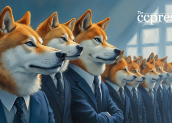 shiba inu community oil painting