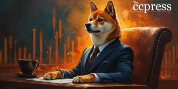 shiba inu dao election painting