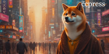shiba inu digital elections art