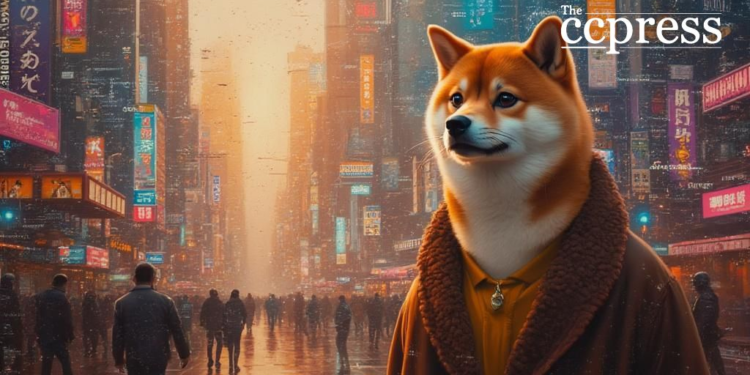 shiba inu digital elections art