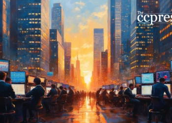 sunset financial district art