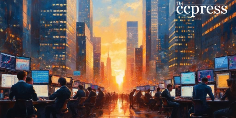sunset financial district art