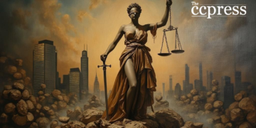 themis justice financial allegory