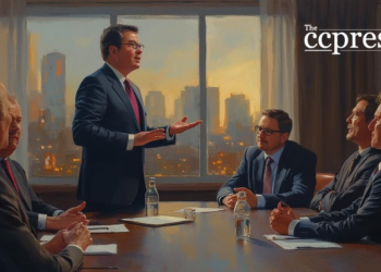 tom lee ethereum boardroom painting