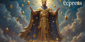 tom lee leading bitmine painting