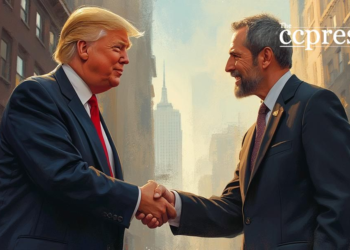 trump miran historic handshake