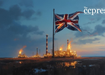 union jack gas site twilight