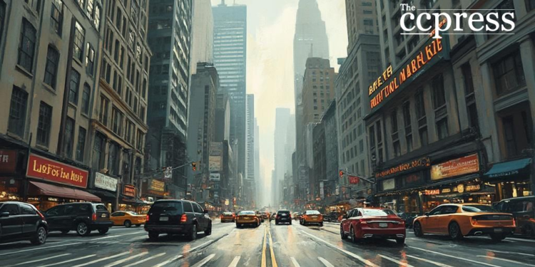 urban financial markets scene