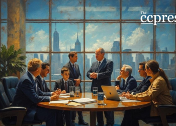 urban office collaboration art