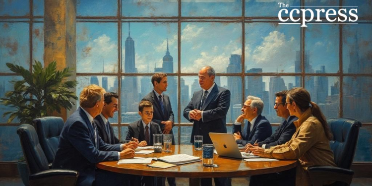 urban office collaboration art