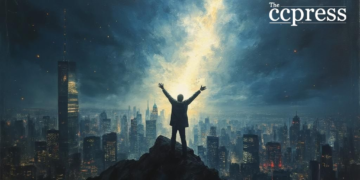 victorious ripple oil painting
