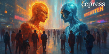 virtual crypto market oil art
