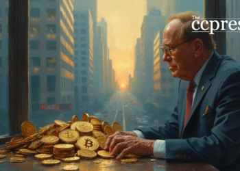 visionary larry fink bitcoin art