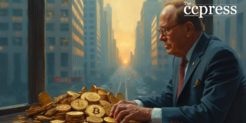 visionary larry fink bitcoin art