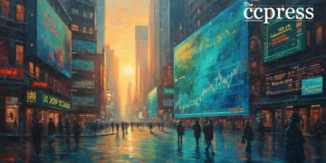 xrp market rise oil painting