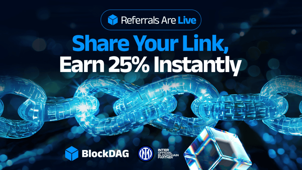 BlockDAG’s 25% Referral Bonus Outpaces DOGE and TON Among Top Crypto Gainers