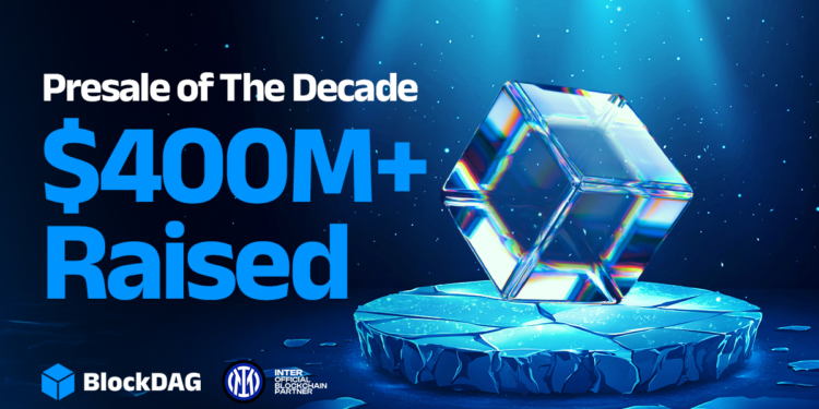 XLM Holds $0.36, SUI Gains 13%, BlockDAG Crosses $405M in Presale