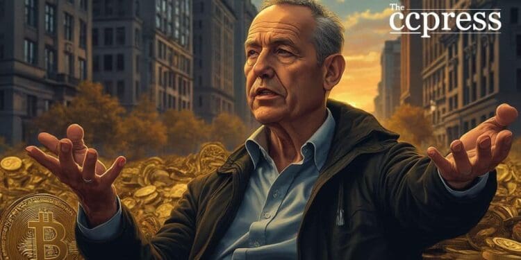 Peter Schiff Warns Bitcoin Near Bear Market Amid Gold Highs