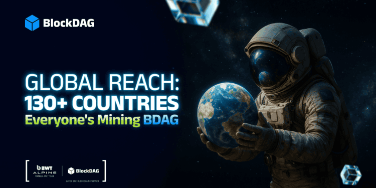 BlockDAG’s Miner Network Now Spans 130 Countries!
