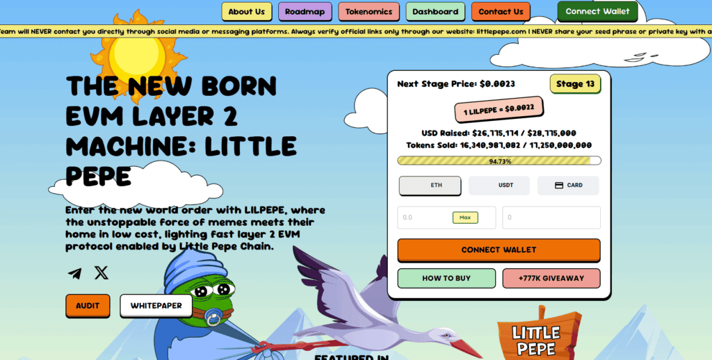 Little Pepe ($LILPEPE): Zero-Fee Layer 2 for Meme Launches