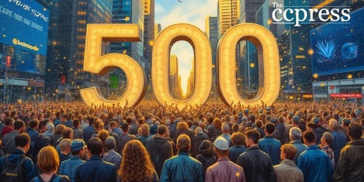 Tether Reports User Milestone Achieving 500 Million