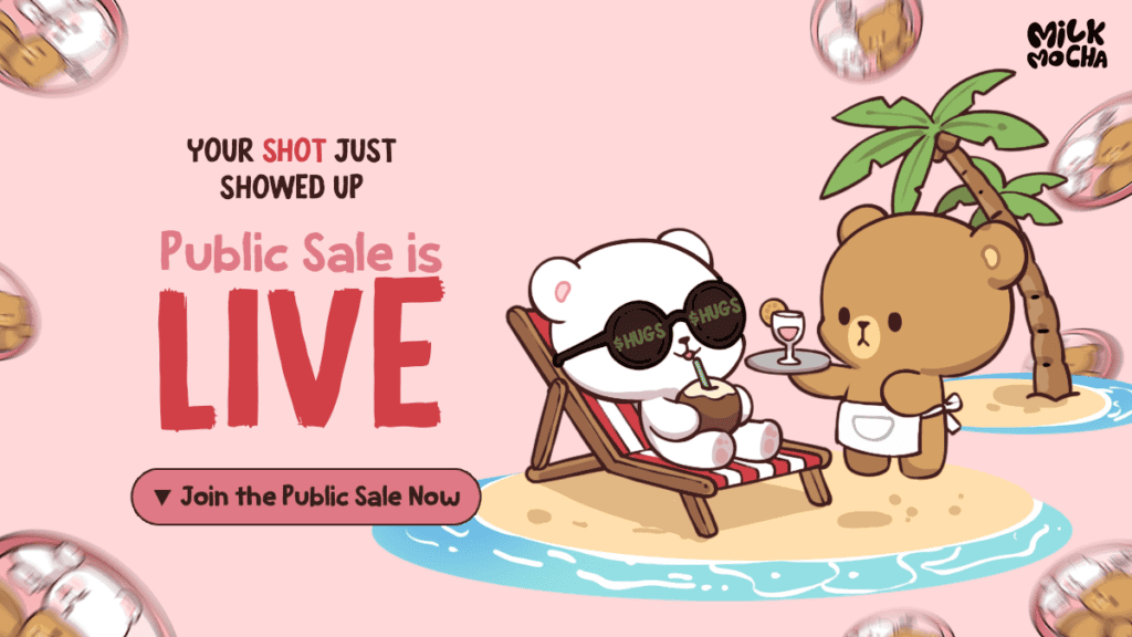 Whitelist Closed, $HUGS Unleashed: Milk Mocha’s Presale Blends Cuteness, Crypto, & Community