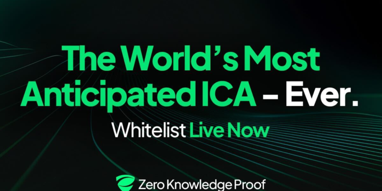 $100M Self-Funded Crypto Project - Zero Knowledge Proof is Set to Launch World First Initial Coin Auction (ICA) 19 ZKP Crypto Presale Auction: The $100M Self-Funded Project Redefining Fair Launches