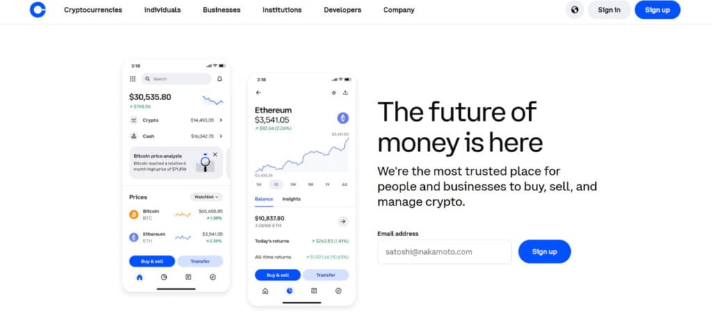 Coinbase User Experience