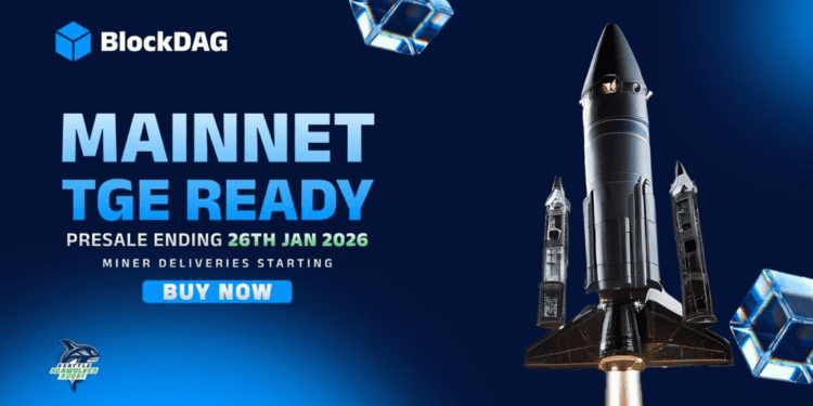 BlockDAG's Presale Concludes January 26 With 1,566% Growth Potential! Uniswap Struggles & XRP Remains Pressured 19 BlockDAG's Presale Concludes January 26 With 1,566% Growth Potential! Uniswap Struggles & XRP Remains Pressured