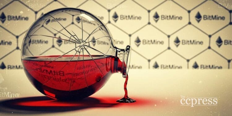 Ether sees liquidity risk as BitMine lifts treasury amid dip