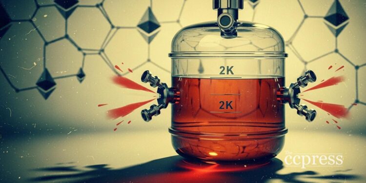 Ether steadies near 2K as exchange outflows hit Nov highs