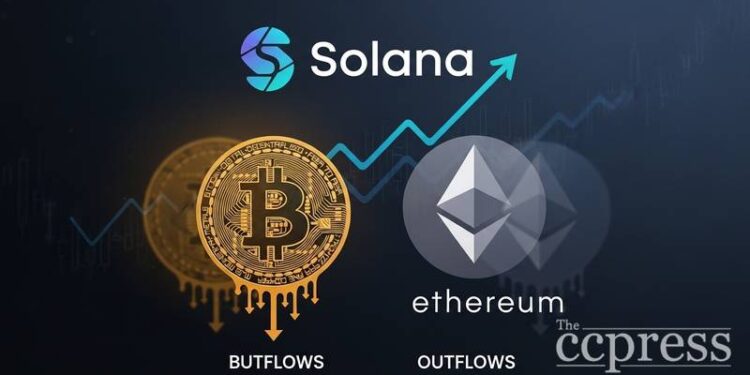bitcoin ethereum etf outflows march 19 solana inflows thumbnail