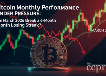 bitcoin monthly performance march 2026 six month low thumbnail