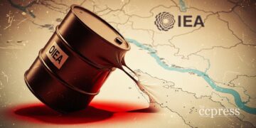 brent crude rises hormuz risk iea