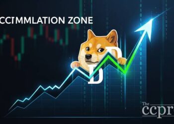dogecoin accumulation zone april breakout qubic launch thumbnail