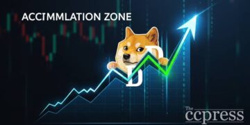 dogecoin accumulation zone april breakout qubic launch thumbnail