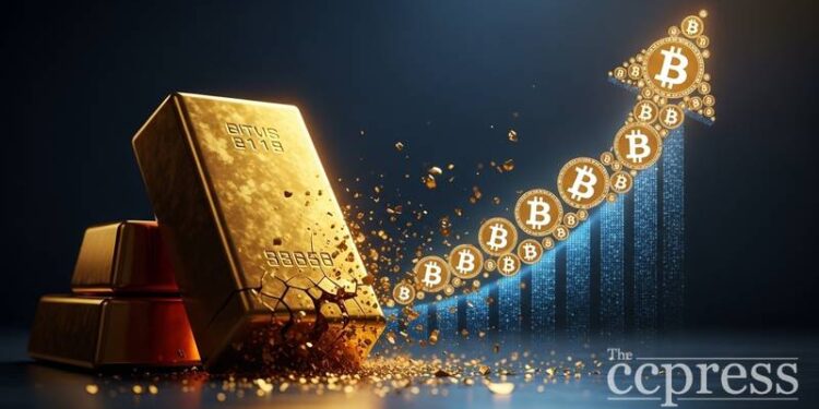 gold etf outflows bitcoin etf inflows thumbnail