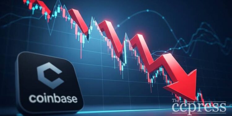 why is coinbase stock sliding today thumbnail