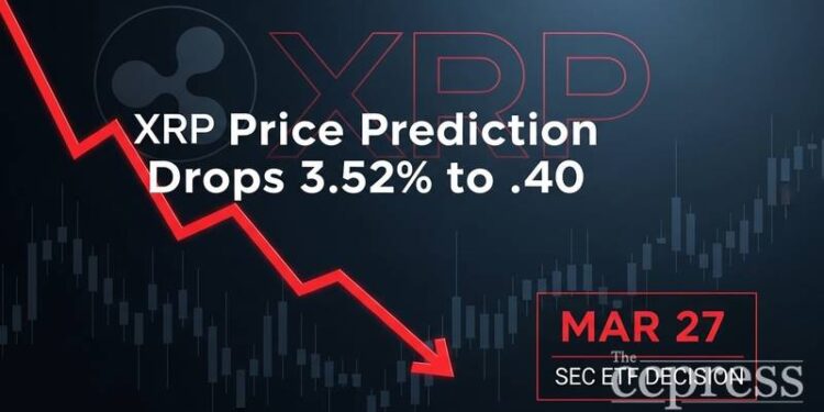 xrp price prediction march 27 sec spot etf decision thumbnail