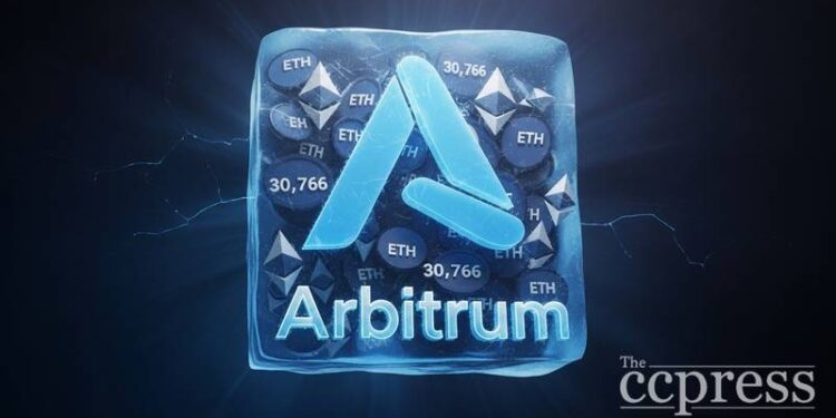 arbitrum freezes 30766 eth justin sun tron most decentralized blockchain thumbnail