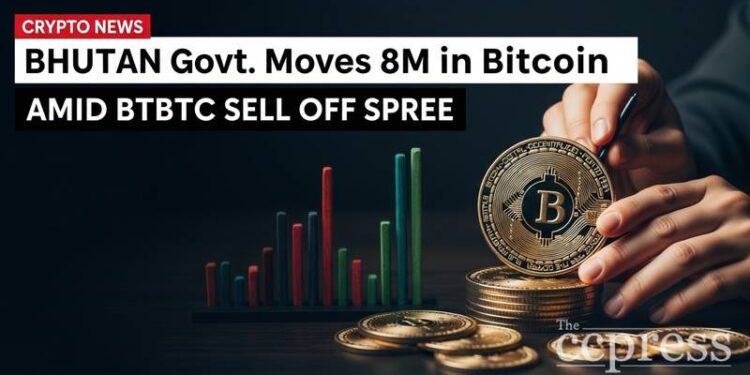 bhutan govt moves 18m bitcoin amid btc sell off spree thumbnail