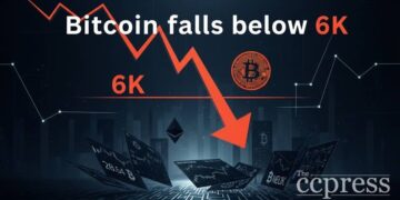 bitcoin falls below 76k as 24 hour crypto liquidations hit 537 6 million thumbnail