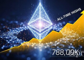 ethereum activity nears all time highs 788k active addresses 255k new addresses thumbnail