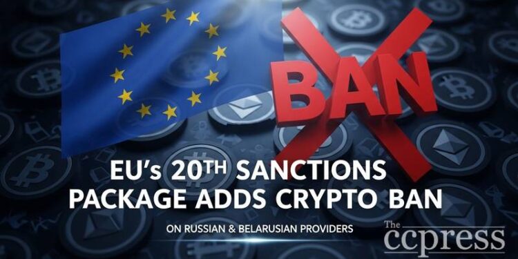 eu 20th sanctions package crypto ban russian belarusian providers thumbnail