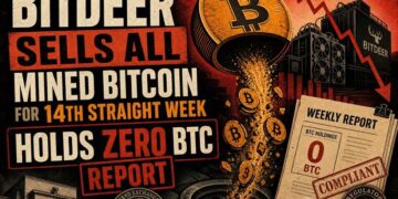 Bitdeer Sells All Mined Bitcoin for 14th Straight Week, Holds Zero BTC: Report Thumbnail