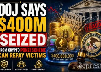 doj 400 million seized crypto ponzi scheme compensate victims thumbnail
